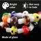 Murano Handmade Lampwork Glass Smooth Loose Beads Holes Beads Fit Jewelry Making Findings Charm Mushroom Bead Mixed Color Fashion